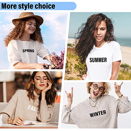 Image of Lucomb 10 Sheets 440 Pieces Iron on Letters, 2 Inch Heat Transfer Vinyl Letters with A-Z PU Alphabets Sticker for Fabric, Clothing T-Shirt Printing DIY Craft