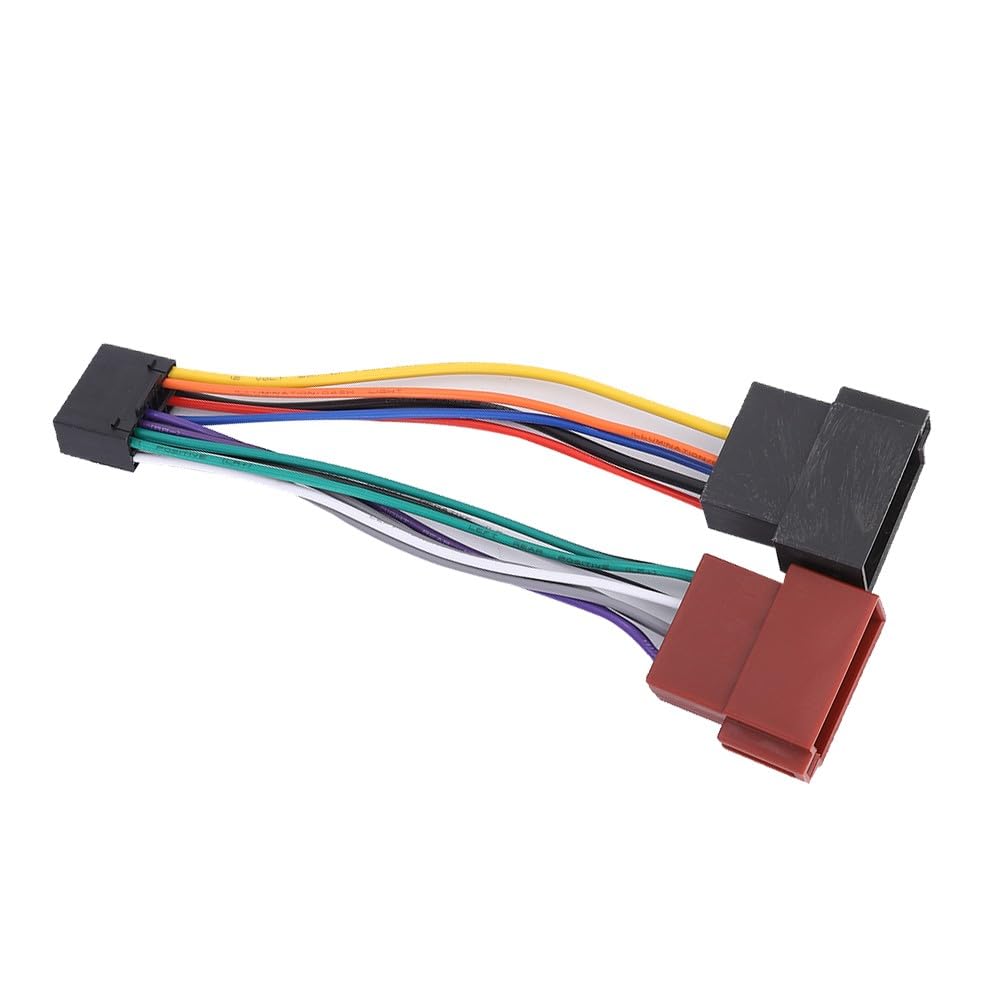 Câble Adaptateur ISO Pour Autoradio JVC KD-G331/G332/G333/G340/G351 - Neuf, Marque TechExpert, Garantie 2 Ans