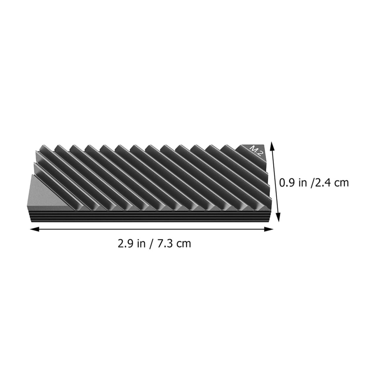 HEMOTON 4pezzi Dissipatore Per Ssd Dissipatore Termico Pad Silikonico Per Evitare Surriscaldamento Industriale e
