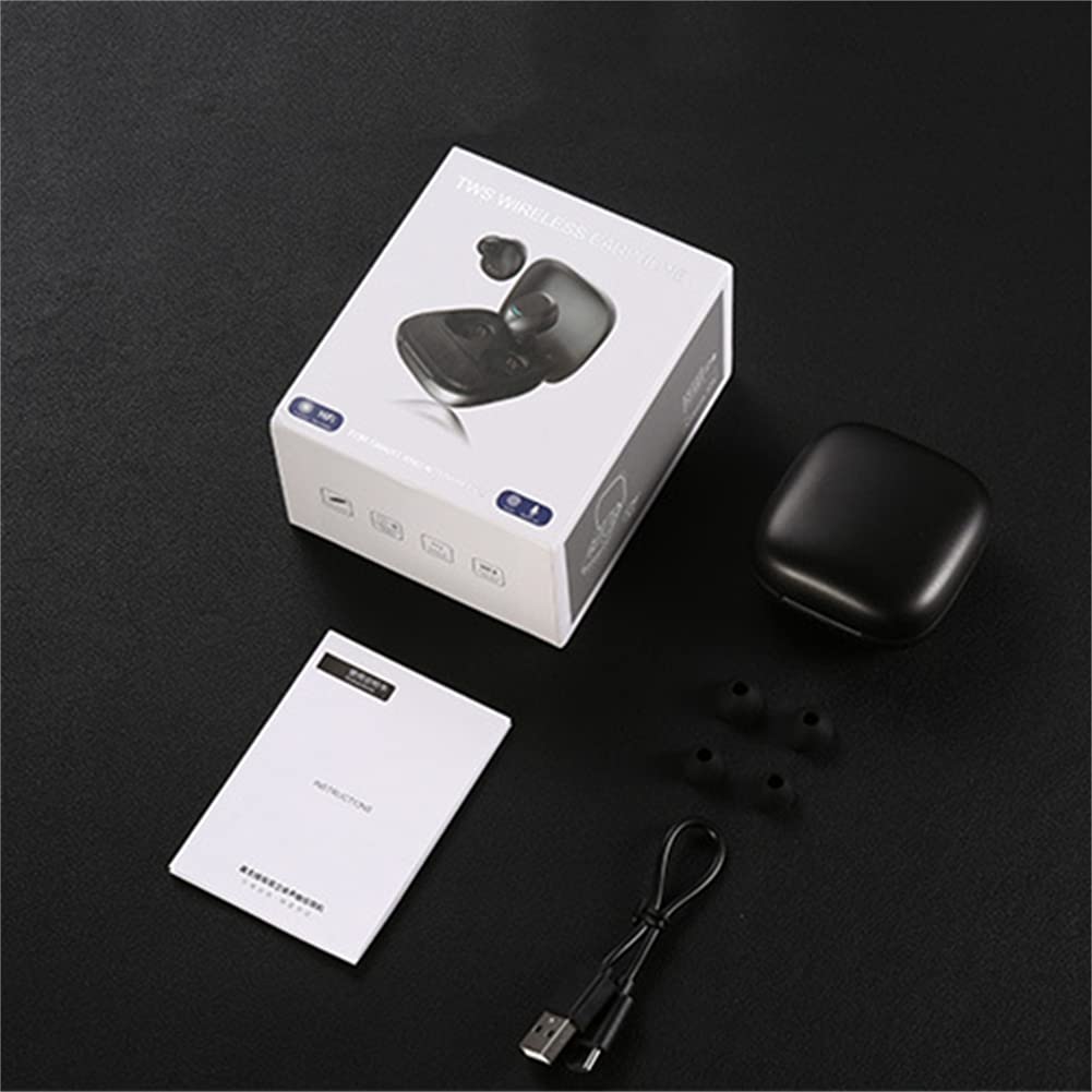 Cuffie Bluetooth in Auricolari in Esecuzione dell'orecchio con Rumore cancellazione del Microfono, Cuffie Auricolari Wireless con Microfono, per Lavoro, Sport, Gioco