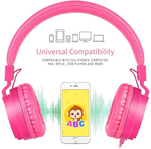 Gorsun GS778 Kids Headphones, Lightweight Stereo Wired Toddler Headphones thumb #2