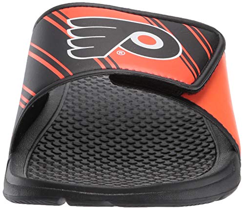 Image of FOCO Men's NHL Team Logo Sport Shower Legacy Slide Flip Flop Sandals
