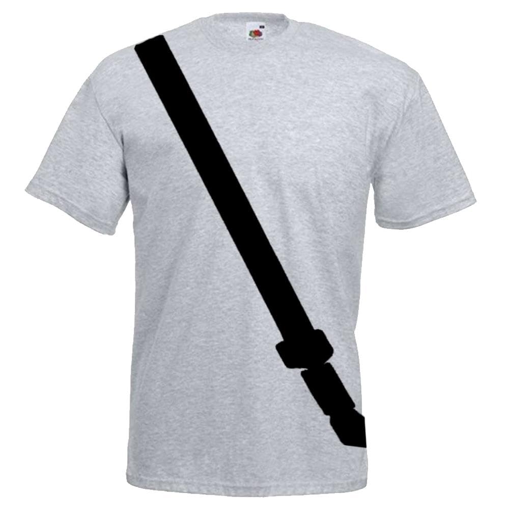 The Dragons Den Adults Wear a Seat Belt Rishi Sunak Prime Minister UK Politics Unisex Grey T-Shirt [3XL]