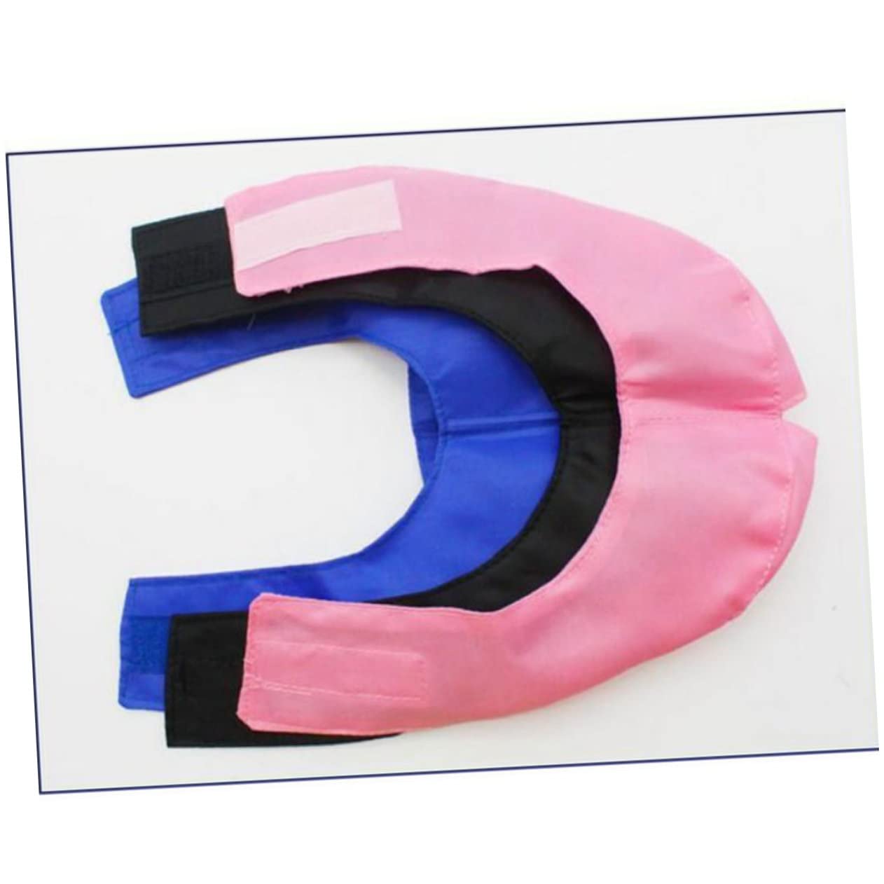 COLLBATH Bissfeste Katzenaugenmaske aus Nylon mit Kleinem Lochdesign und Kleinem Tragbare Augenklappe für Katzen und Hunde bei Maniküre und Baden
