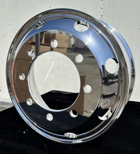 19.5x6.75 Polished Hub Pilot Aluminum Wheel