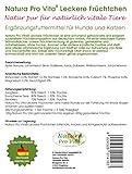 Barffrüchte Hund natürliche Obstmischung glutenfrei getreidefrei zuckerfrei ohne Chemie vitaminreicher Fruchtmix Barfen Hund NaturaProVita 1kg