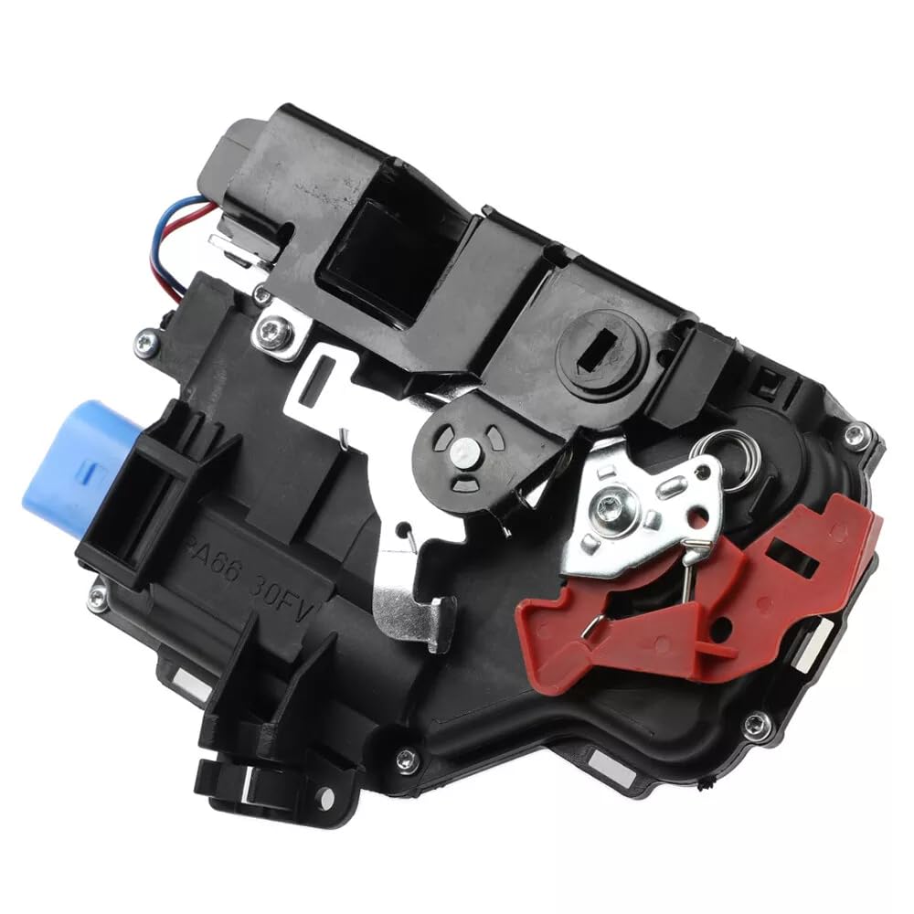 Actionneur de mécanisme central de verrou de porte arrière gauche Compatible avec Altea 5P1 Toledo III 5P2 Golf V Remplacement pour 3D4839015A 7L0839015D 7L0839015E 7L0839015 Türschloss