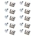 Produktbild Auto Motor Unterboden Schraubklammern, Keenso 10 Set Motorabdeckung Schraube Clips 10 Schnalle + 10 Schraube Geformte Produkte
