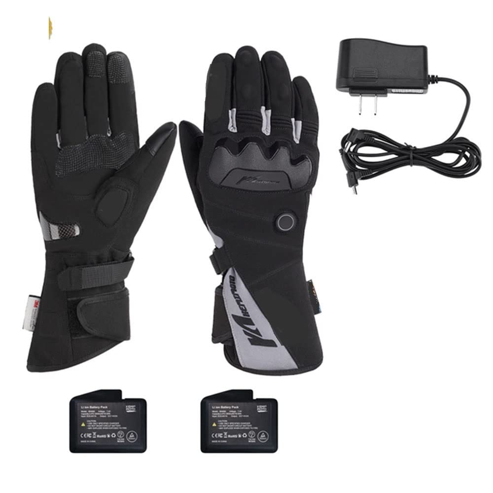 Guanti riscaldati elettricamente USB Guanti da riscaldamento elettrico touch -cle touchcycle Guanti termici ricaricabili USB Guanti da ciclismo batteria in mountain bike inverno