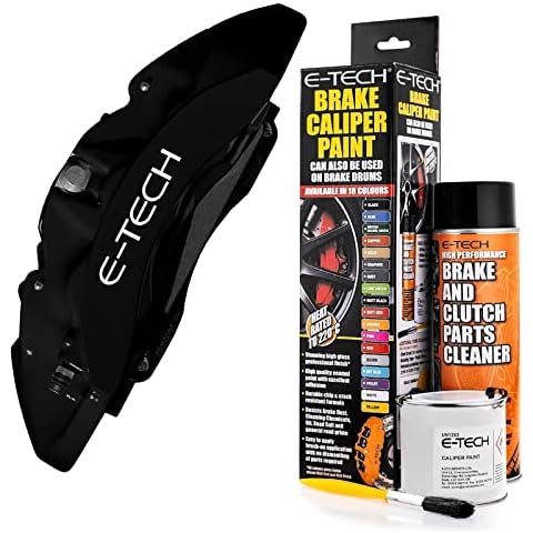 E-Tech Brake Caliper Paint Kit - Black Cover