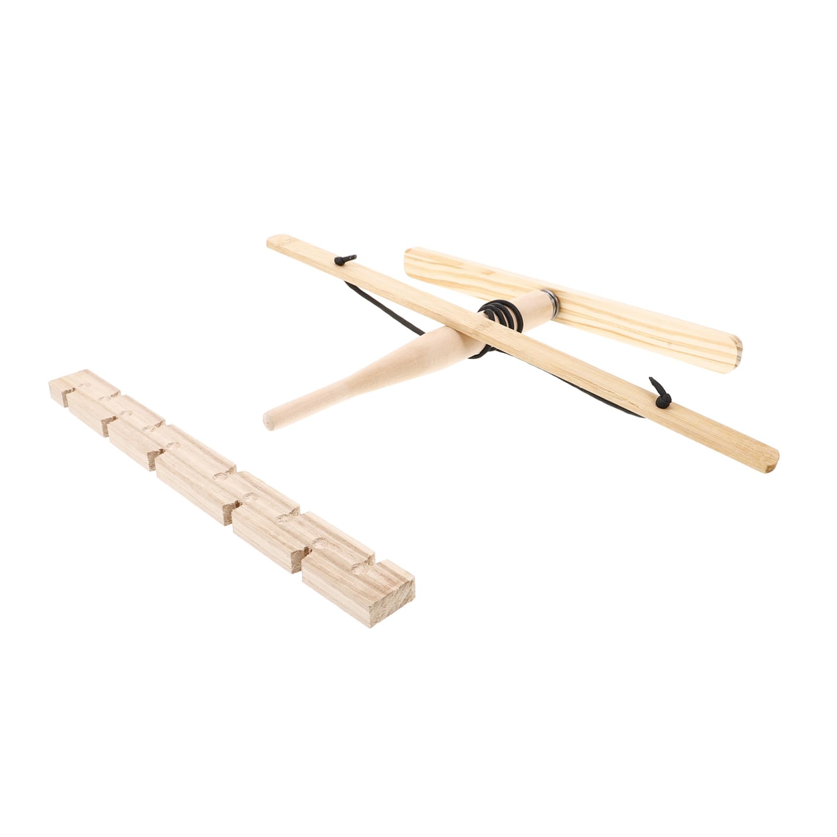 WOONEKY Wooden Starter Kit for Hiking Outdoor Fire Making Practice Props Natural Wooden Fire Marker