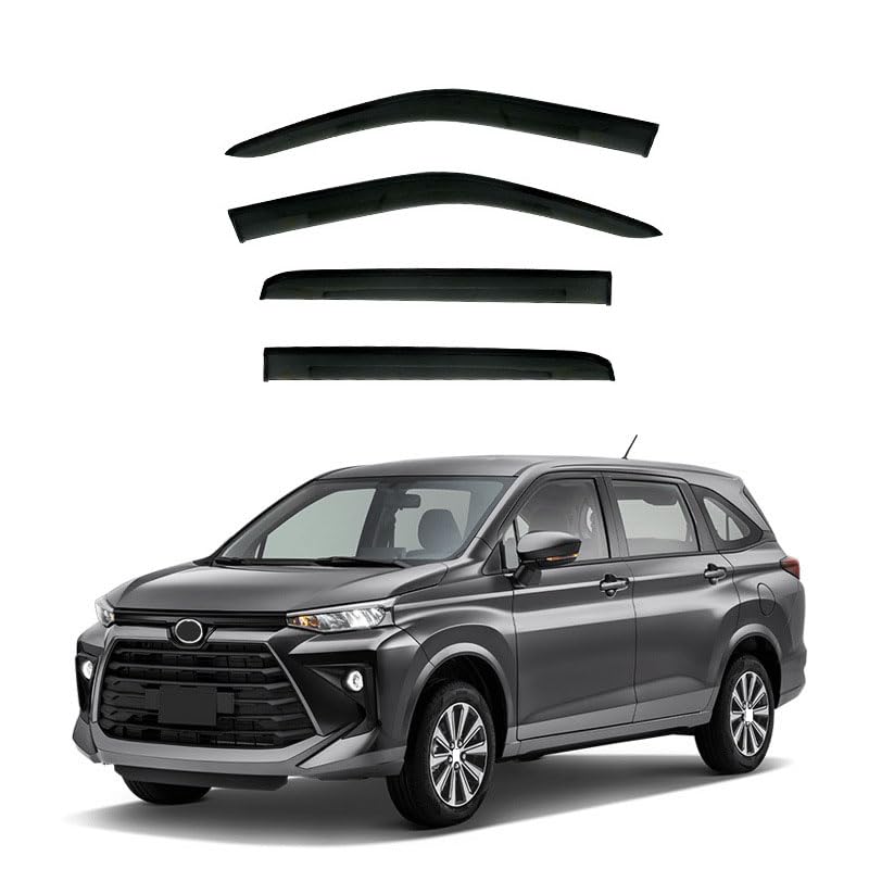 Déflecteurs de vent pour Toyota Veloz : pare-pluie idéal pour vos voyages