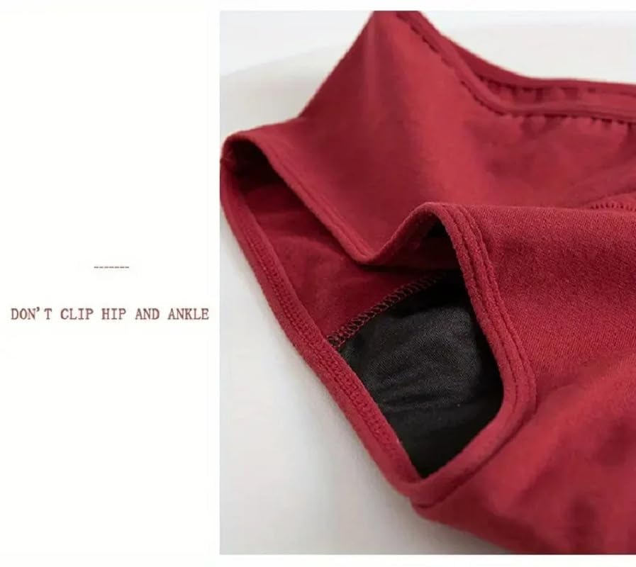 Braguitas Menstruales para Adolescentes de Algodón a Prueba de Fugas Transpirables Suaves Cómodas para Posparto para Flujo Abundante Paquete de 6 Multicolor M