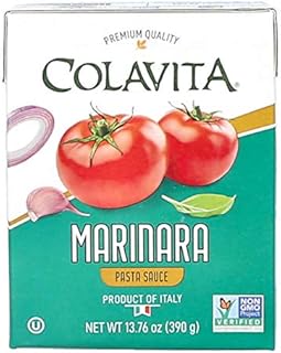 Colavita Marinara Pasta Sauce 13.76 oz Tetra Recart, Tomato, Eco-Friendly, Sustainable Packaging, Pack Of 16