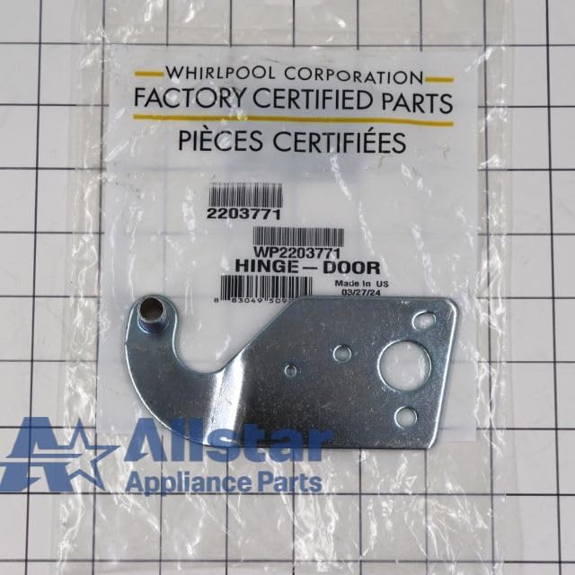 Allstar Appliance Parts WP2203771 Refrigerator Top Hinge Right | Fridge.com
