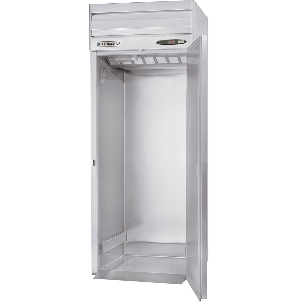 Beverage-Air PFI1-1AS 1 Section Solid Door Roll-In Freezer 34 cu. ft. Specificat
