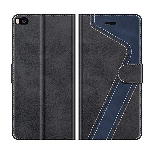 MOBESV Funda para Huawei P8, Funda Libro Huawei P8, Funda Móvil Huawei P8 Magnético Carcasa para...