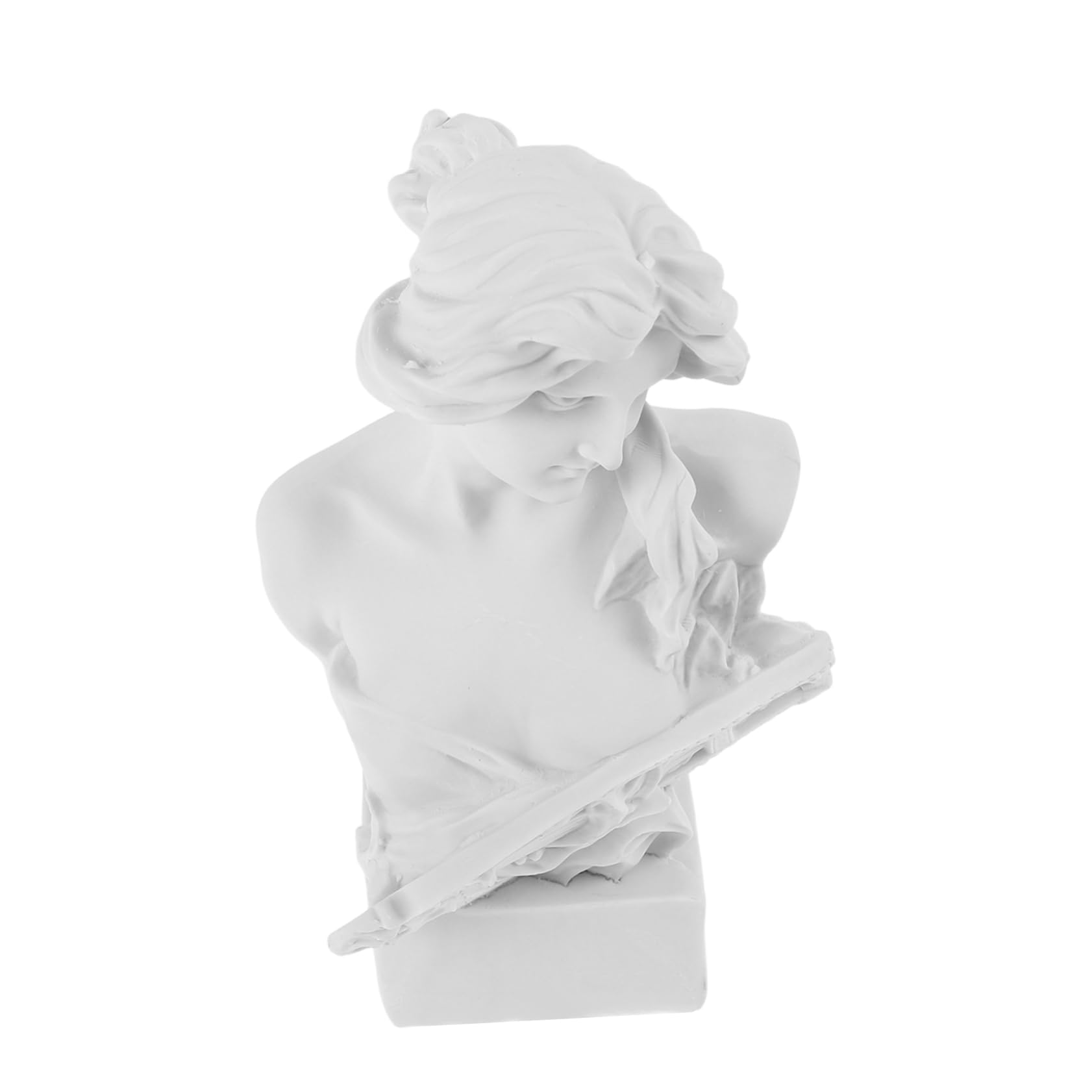 CORHAD Goddess Artemis Statue Resin Bust Sculpture Roman Head Mythology Decor Living Room Art