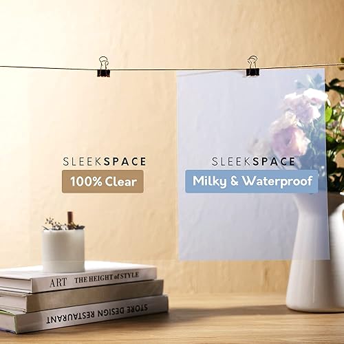 Miniatura 2 de Sleek Space Película de transparencia lechosa para impresoras de inyección de tinta, serigrafía  100% impermeable, anti-rizo, antiestático  Alta
