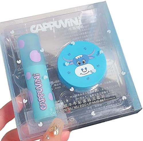 PIWINE 2 PCS Matte Lipstick Set, Natural Matte Velvet Lip Tint Smooth Crayon Lip Stain, Long Lasting Nude Brown Red Lip Mud Cheek Rouge Tint Cosmetics, Dual-use For Lips And Cheek