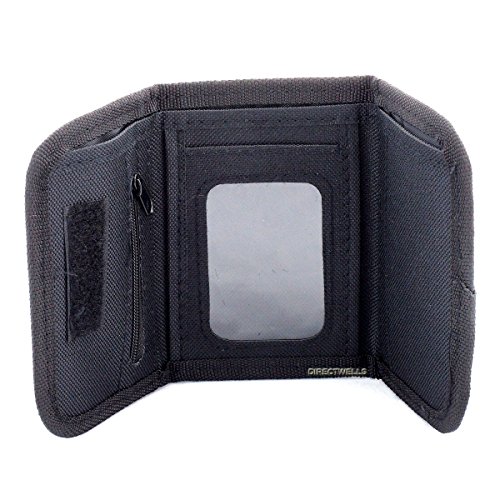 Disney Mickey Mouse Black Silver Trifold Wallet - 1 Wallet #TOP1