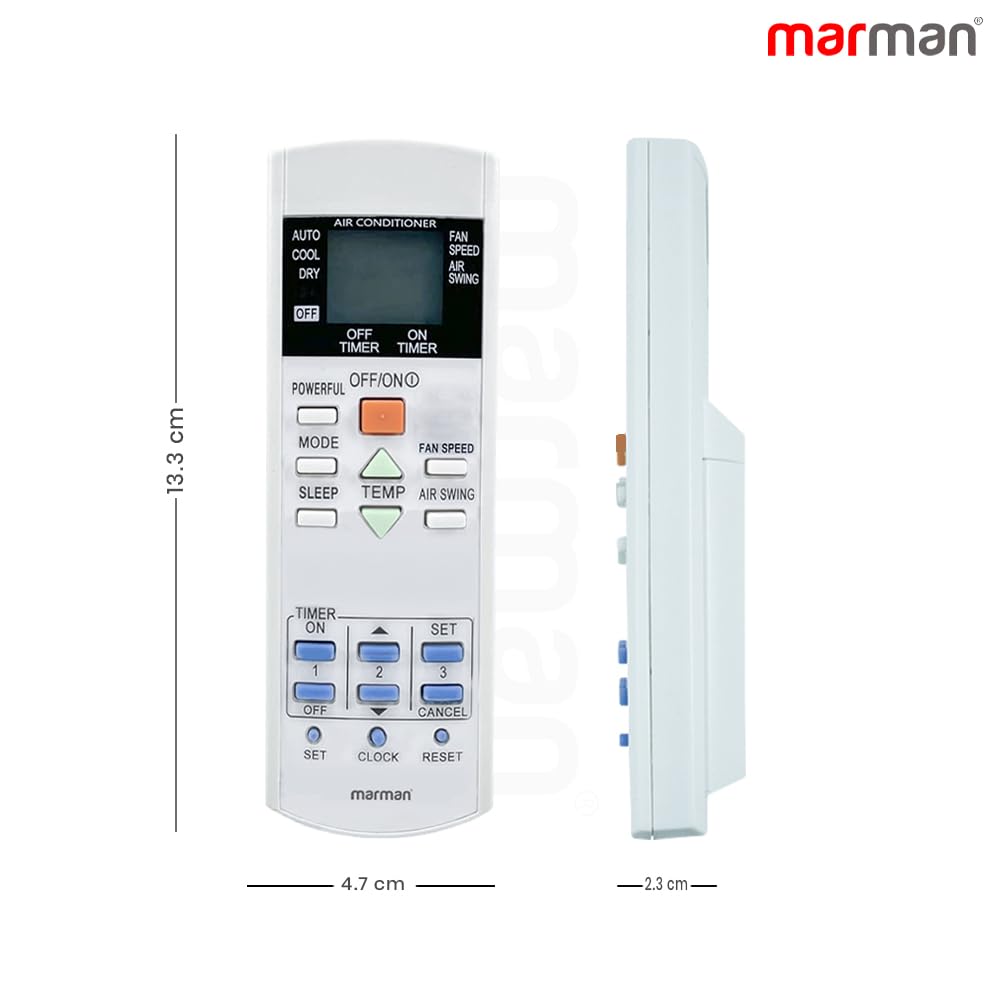Diwali Offer Buy Now Marman® Compatible With Panasonic Air Conditioner Remote