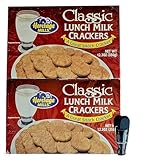 Generic Heritage Mills Lunch Cracker 2 pack and bag clip, SoHappyStore Bundle