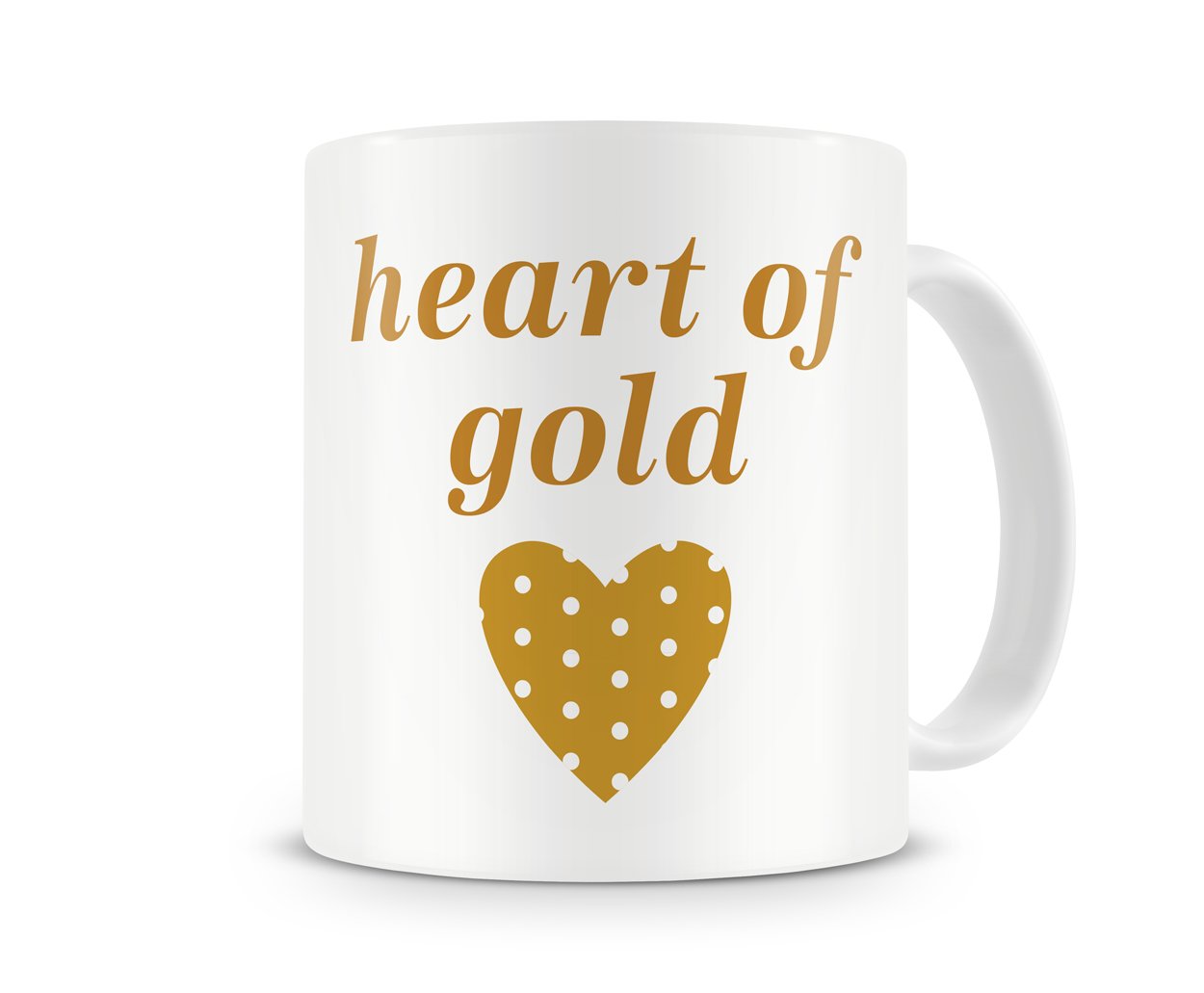 Givagift Men's Multicolor "Heart Of Gold" Mug - 30Th/40Th/50Th/60Th/70Th/80Th Birthday Mug Gift/Present - Funny / Novelty / Humour / Cheeky / Joke Style Mug - Great Mug Gift For Him, Wo, Her, Girlfriend, Boyfriend, Husband, Wife, Mum, Dad, Uncle, Aunty, Brother, Sister, Cousin, Grandma, Grandad. Great Coffee / Tea Mug For The Home Or Work / Office …