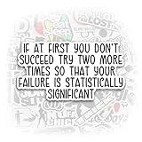 Funny Math Statistics Sticker Math Laptop Stickers Math Water Bottle Decals Tumbler Stickers Math Stickers