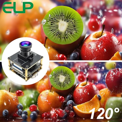 ELP 4K 60fps HDMI USB3.0 Camera for Computer - Wide Angle PC Camera with 120 Low Distortion Lens and 2X Digital Zoom for Laser Engraver, Laptop, Ras pi, Jetson Nano - Image 8