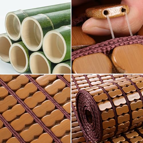 Coussins de chaise en bambou pour des siestes fraîches dans le salon