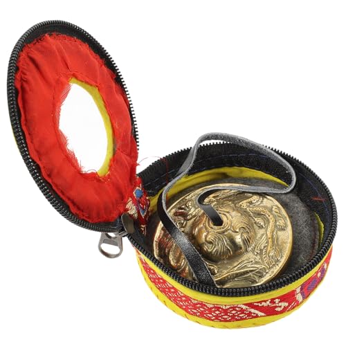 SUPVOX Brass Meditation Bell Cymbal Bell for Meditation and Relaxation Random