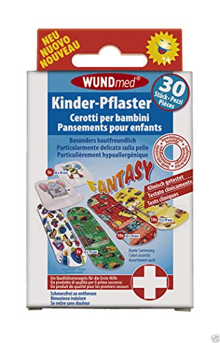 Chemoplast Fantasy Lot de 30 pansements pour enfant