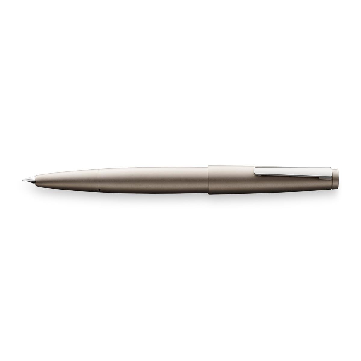 Lamy 1231070 Amber M Pióro wieczne ze szkłem atramentowym T52 i konwerterem Z27 niebiesko-czarne