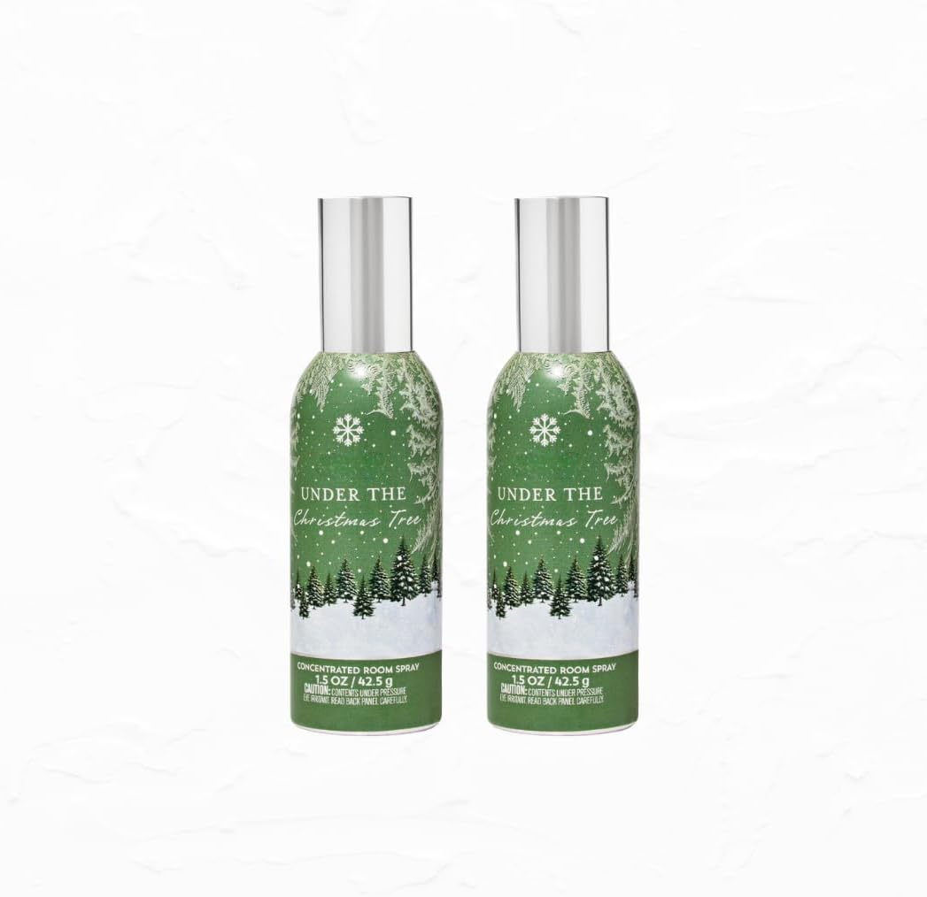 Bath & Body Under The Christmas Tree Concentrated Room Spray, 2-pack (Packaging Styles May Vary)