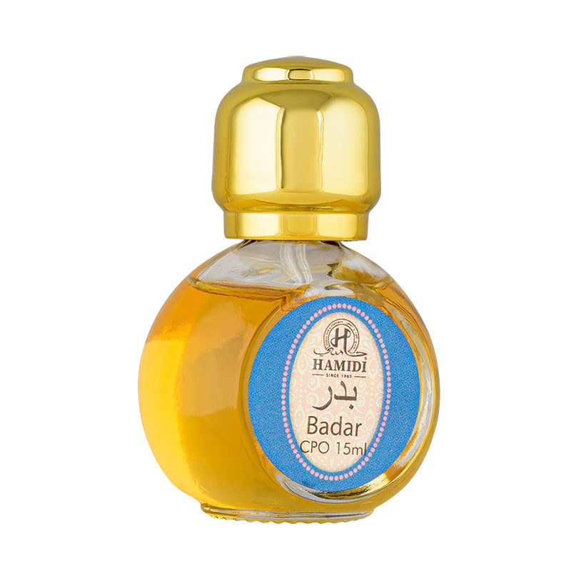 Badar CPO 15ml Attar by Hamidi | Concentrated Perfume Oil | Perfume Oil for Men | Arabic Fragrance Oil | Alcohol Free | Long Lasting