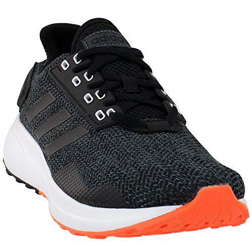 adidas Men's Duramo 9 Running Shoe, Black/Black/Grey, 10.5 M US