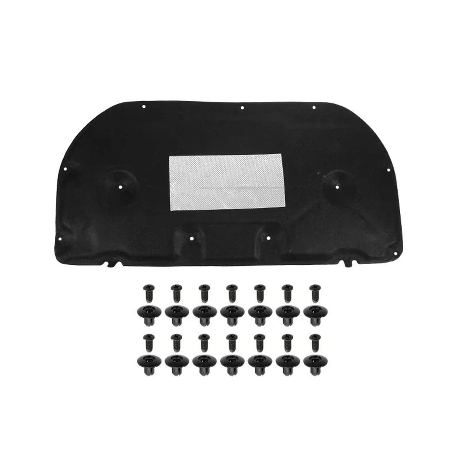 Xexjhqq 2010-2017 Car Hood Engine Insulation Pad For Toyota For Prado 2010-2020 1Pc Car Engine Hood Sound Insulation Cotton Heat Insulation Pad(2010-2017)