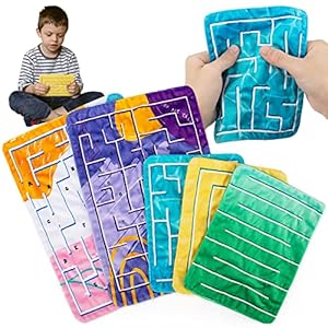5 Pcs Marble Maze Mat Sensory Fidge...