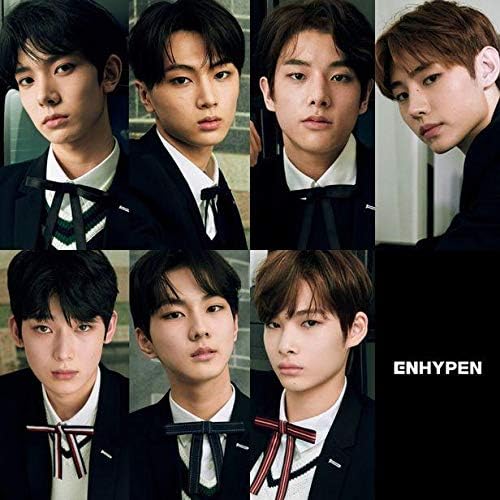 Amazon Com Enhypen Border Day One 1st Mini Album Random Version Cd 136p Photobook Clear Story Cover 1p Bookmark 2p Photocard 1p Postcard Tracking Sealed Office Products