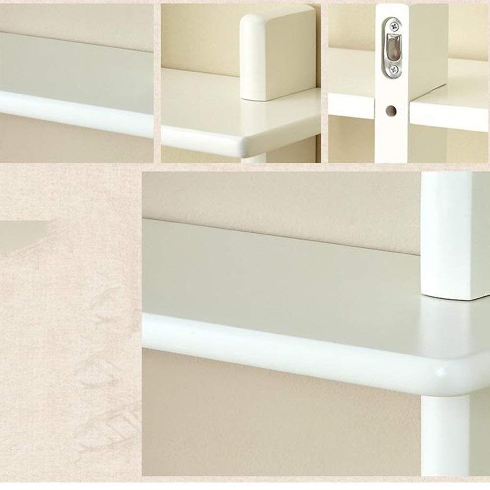 MU Estanterías para el hogar Estantería Estantería de Pared Colgante de Pared Estantería de Pared Armario Armario Armario de baño Armario de Pared Estantería de Pared Marrón, bastidores Blancos,Blanc