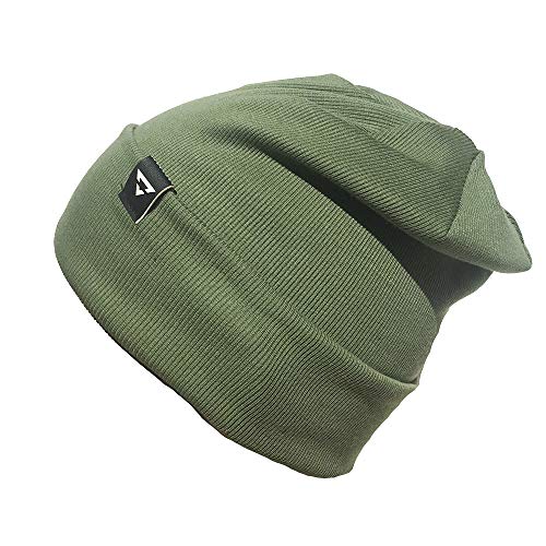 Gorro Beanie Brohood Canelado Verde Claro