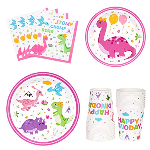 WERNNSAI Stoviglie per Feste di Dinosauri
