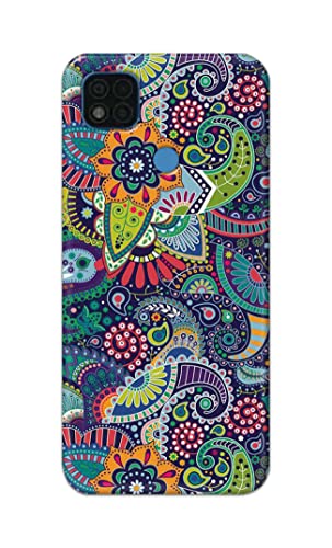 Image of Printed Hard Back Cover Case for Mi Poco C31 Back Cover (Miraculous Patterns) -1803