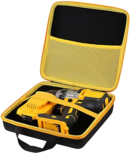 Khanka Estojo de ferramentas de substituição rígido para furadeira/parafusadeira DEWALT 20V MAX XR D