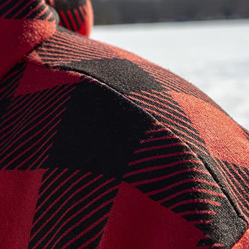 Eskimo Plaid Cotton Hoodie3