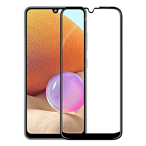 Image of EitanshaKart Military-Grade Tempered Glass Screen Protector Compatible for Samsung Galaxy A32 4G with Edge to Edge Coverage and Easy Self Installation kit (Samsung Galaxy A32 4G)