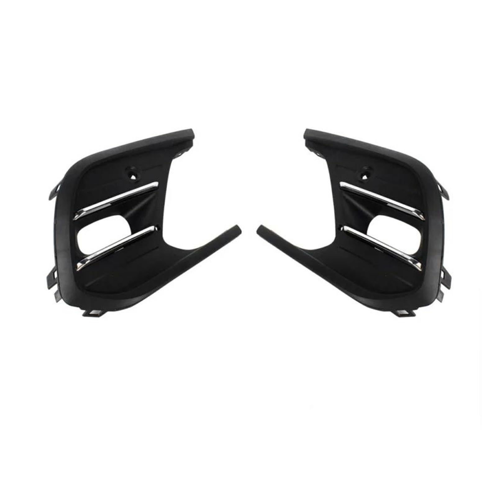 Griglia paraurti anteriore Per VW Per Polo 2021 2022 2023 Paraurti Anteriore Fendinebbia Telaio Cover Cromato Coppia