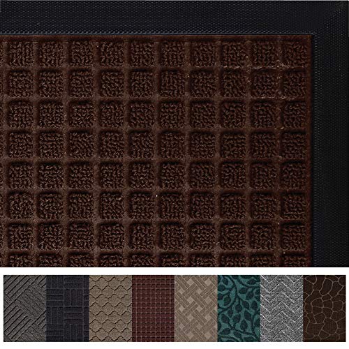 Gorilla Grip Original Durable Rubber Door Mat, Large Heavy Duty Doormat, 47x35,