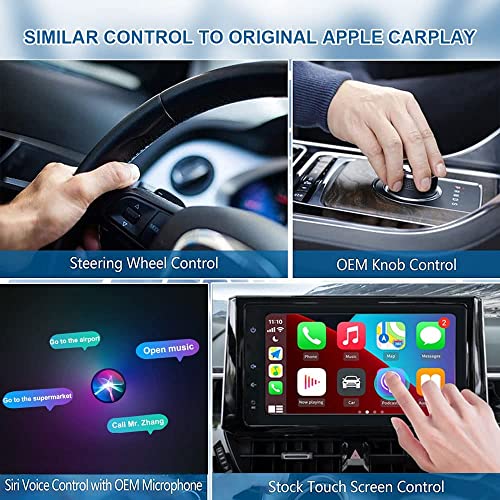 CarlinKit 3.0 Draadloze CarPlay adapter,voor een auto met CarPlay(Bouwjaar auto: 2017 tot 2022),Plug en Play,Ondersteuning firmwareversie-update - Afbeelding 5